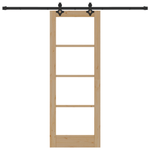 Casa si Gradina - Constructii - Usi interior, exterior si garaj - Usi interior - Usa Glisanta  cu Set de Accesorii 73.5x198.5 cm Lemn Masiv Pin - Infinity.ro
