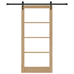 Casa si Gradina - Constructii - Usi interior, exterior si garaj - Usi interior - Usa Glisanta  cu Set de Usi 93x202 cm Lemn Masiv Pin - Infinity.ro