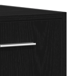 Casa si Gradina - Mobilier - Seturi de mobilier - Seturi baie - Set Mobilier pentru Baie 3 Piese Stejar Negru Lemn Prelucrat - Infinity.ro