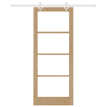 Casa si Gradina - Constructii - Usi interior, exterior si garaj - Usi interior - Usa Glisanta  cu Set Hardware 86x211 cm Lemn Masiv de Pin - Infinity.ro