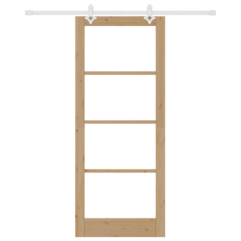 Casa si Gradina - Constructii - Usi interior, exterior si garaj - Usi interior - Usa Glisanta  cu Set Hardware 86x211 cm Lemn Masiv de Pin - Infinity.ro