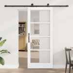 Casa si Gradina - Constructii - Usi interior, exterior si garaj - Usi interior - Usa Glisanta  cu Set de Accesorii 'ORKDAL'Alb 83x202 cm - Infinity.ro