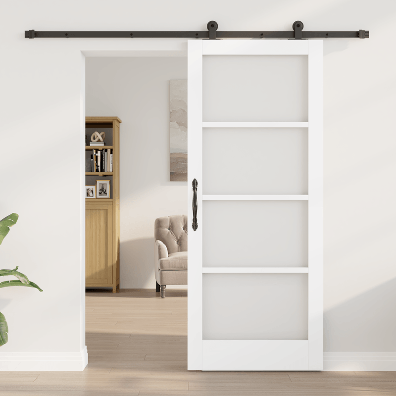 Casa si Gradina - Constructii - Usi interior, exterior si garaj - Usi interior - Usa Glisanta  cu Set de Accesorii 'ORKDAL'Alb 83x202 cm - Infinity.ro