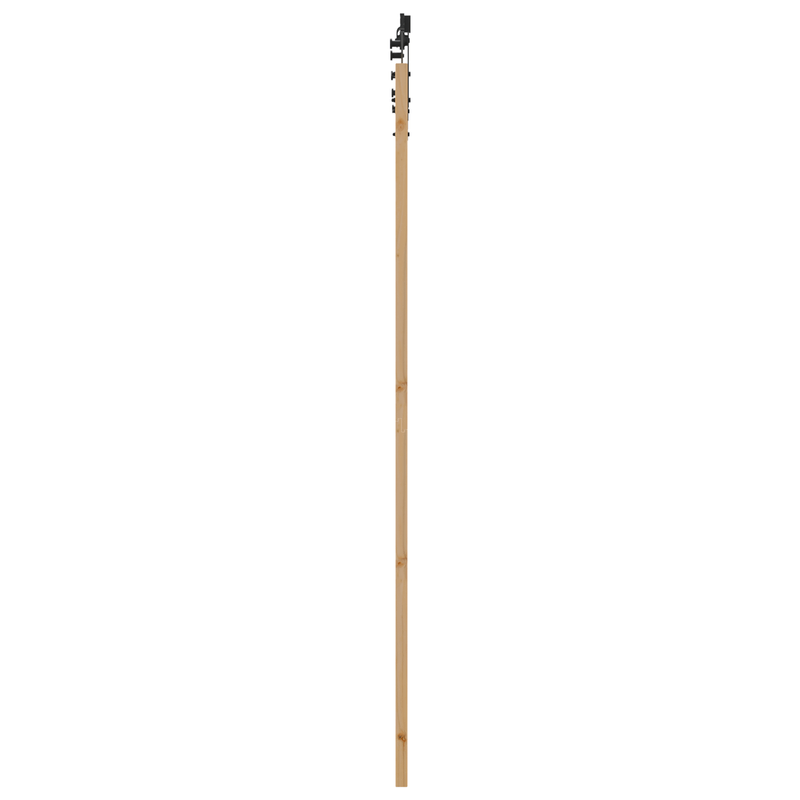Casa si Gradina - Constructii - Usi interior, exterior si garaj - Usi interior - Usa Glisanta  cu Set de Accesorii 93x232 cm Lemn Masiv Pini - Infinity.ro