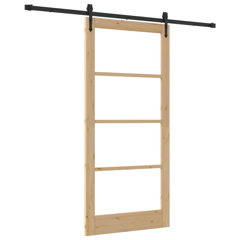 Casa si Gradina - Constructii - Usi interior, exterior si garaj - Usi interior - Usa glisanta cu set de accesorii 'ORKDAL'93x202 cm - Infinity.ro
