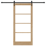 Casa si Gradina - Constructii - Usi interior, exterior si garaj - Usi interior - Usa glisanta cu set de accesorii 'ORKDAL'93x202 cm - Infinity.ro