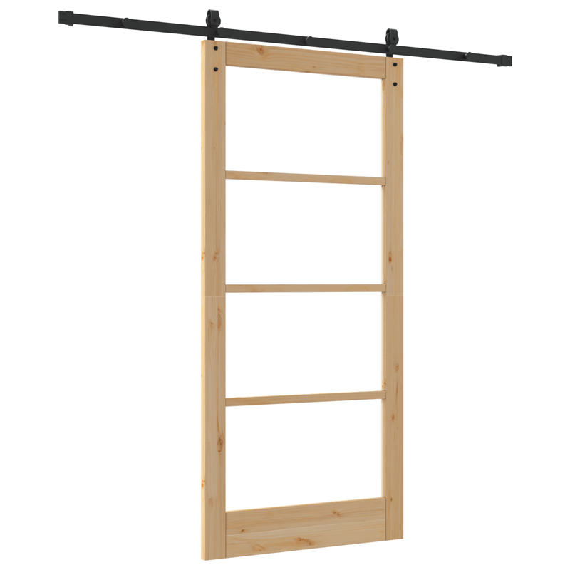 Casa si Gradina - Constructii - Usi interior, exterior si garaj - Usi interior - Usa glisanta cu set de accesorii 'ORKDAL'93x202 cm - Infinity.ro