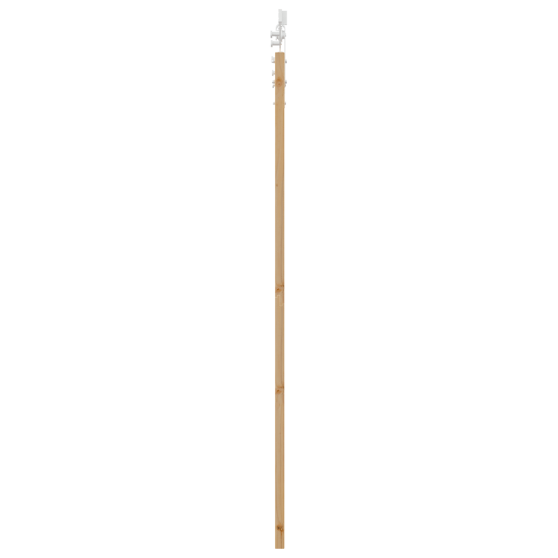 Casa si Gradina - Constructii - Usi interior, exterior si garaj - Usi interior - Set Usa Glisanta  cu Accesorii 78x202 cm Lemn Masiv de Pin - Infinity.ro