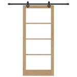 Casa si Gradina - Constructii - Usi interior, exterior si garaj - Usi interior - Usa glisanta  cu set hardware 'ORKDAL'din lemn masiv si sticla - Infinity.ro