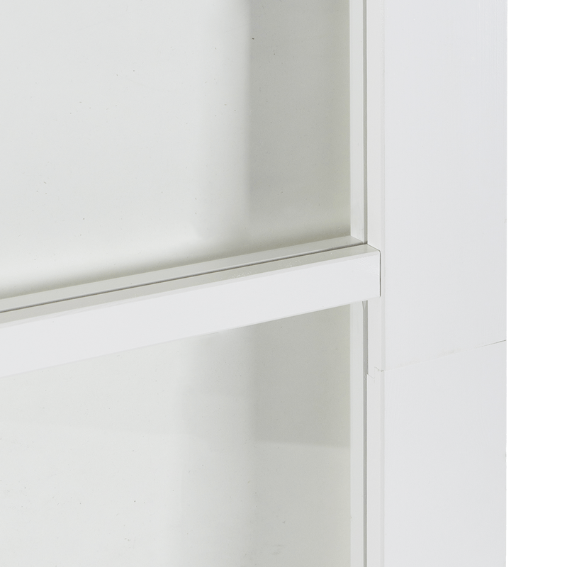 Casa si Gradina - Constructii - Usi interior, exterior si garaj - Usi interior - Usa glisanta  cu set de accesorii alb 83x211 cm din lemn masiv de pin - Infinity.ro