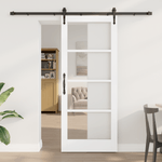 Casa si Gradina - Constructii - Usi interior, exterior si garaj - Usi interior - Usa Glisanta  cu Set de Accesorii 'ORKDAL'Alb 83x202 cm - Infinity.ro