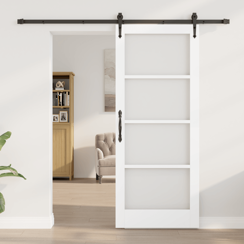 Casa si Gradina - Constructii - Usi interior, exterior si garaj - Usi interior - Usa Glisanta  cu Set de Accesorii 'ORKDAL'Alb 83x202 cm - Infinity.ro