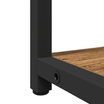 Casa si Gradina - Mobilier - Mobilier baie - Comode baie - Cabinet de baie cu chiuveta incorporata in stil lemn vechi din lemn prelucrat - Infinity.ro