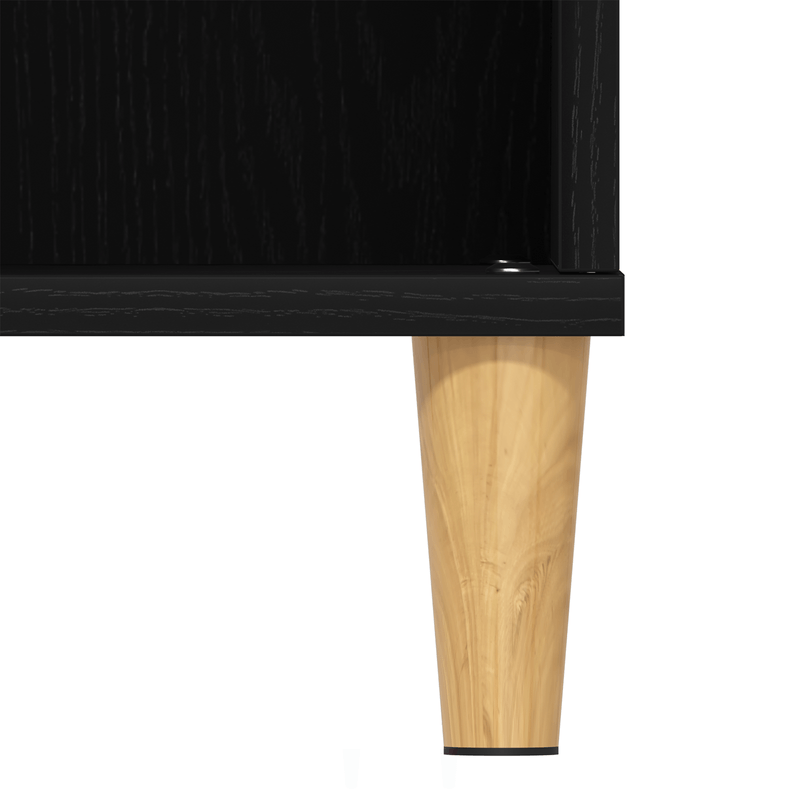 Casa si Gradina - Mobilier - Seturi de mobilier - Seturi baie - Set mobilier baie  3 piese stejar negru lemn prelucrat - Infinity.ro