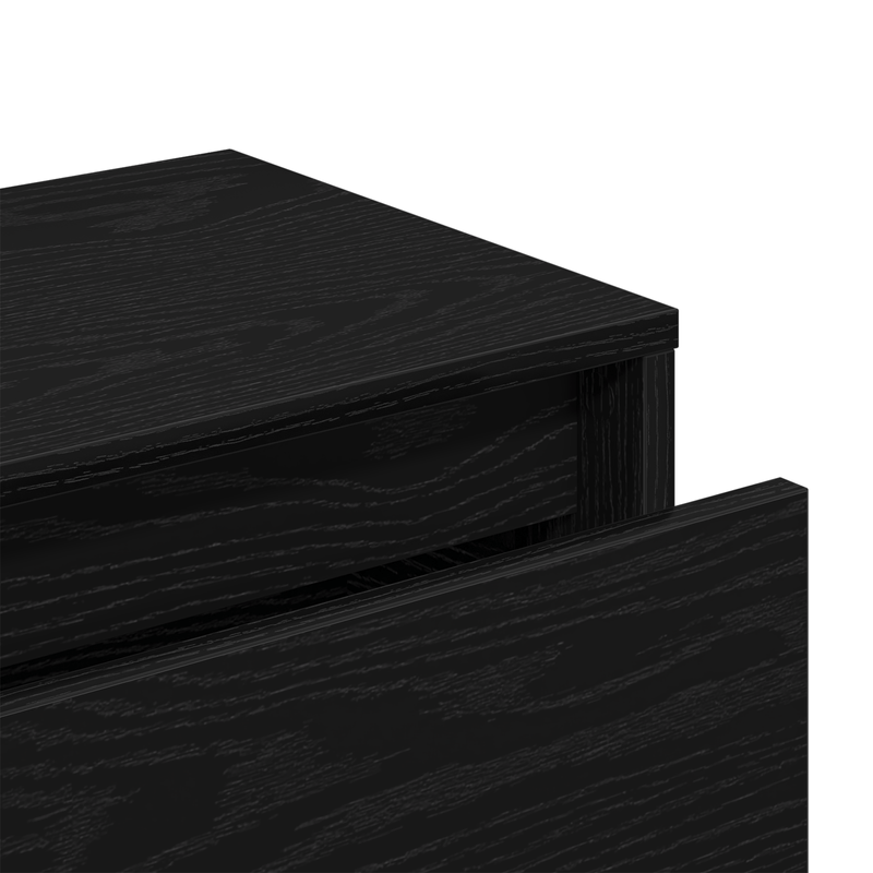 Casa si Gradina - Mobilier - Organizare si depozitare - Bancute - Set Mobilier pentru Hol  Lemn Ingineresc Negru Stejar - Infinity.ro