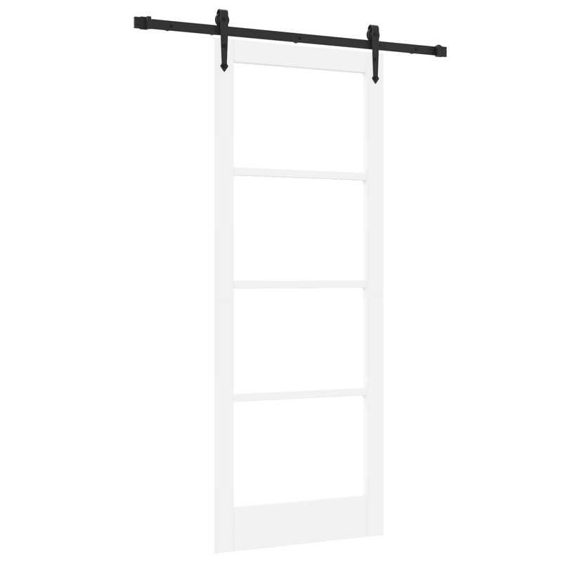 Casa si Gradina - Constructii - Usi interior, exterior si garaj - Usi interior - Usa glisanta  cu set de accesorii "ORKDAL" Alb 83x211 cm - Infinity.ro