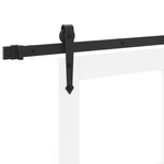 Casa si Gradina - Constructii - Usi interior, exterior si garaj - Usi interior - Usa Glisanta  cu Set de Accesorii Alb 83x202 cm Lemn Solid de Pin - Infinity.ro