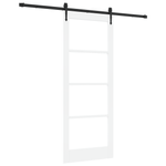 Casa si Gradina - Constructii - Usi interior, exterior si garaj - Usi interior - Usa glisanta  cu set de accesorii 'ORKDAL'Alb 83x211 cm - Infinity.ro