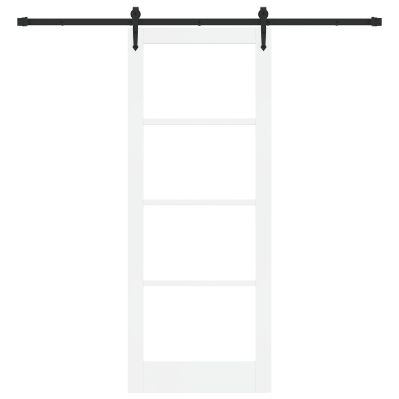 Casa si Gradina - Constructii - Usi interior, exterior si garaj - Usi interior - Usa glisanta  cu set de accesorii 'ORKDAL'Alb 83x211 cm - Infinity.ro