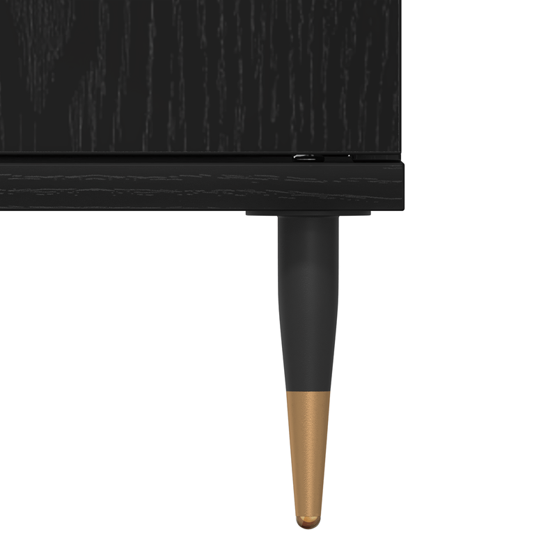 Casa si Gradina - Mobilier - Seturi de mobilier - Seturi baie - Set de mobilier baie 3 piese Stejar Negru Lemn Prelucrat - Infinity.ro