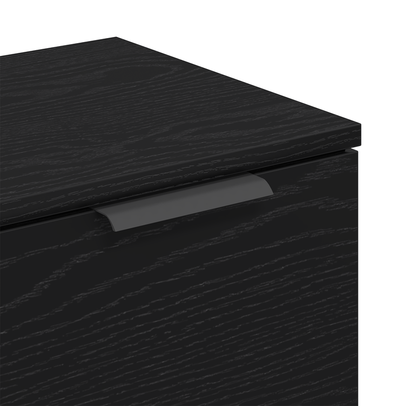 Casa si Gradina - Mobilier - Comode si corpuri - Comode - Mese laterale 2 buc Negru Stejar 60x30x70 cm Lemn prelucrat - Infinity.ro