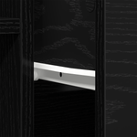 Casa si Gradina - Mobilier - Comode si corpuri - Comode - Mese laterale 2 buc Negru Stejar 60x30x70 cm Lemn prelucrat - Infinity.ro