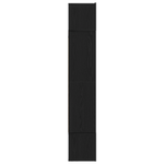 Casa si Gradina - Mobilier - Seturi de mobilier - Seturi living - Set de mobila pentru televizor , 7 piese, montat pe perete, din lemn de stejar negru - Infinity.ro