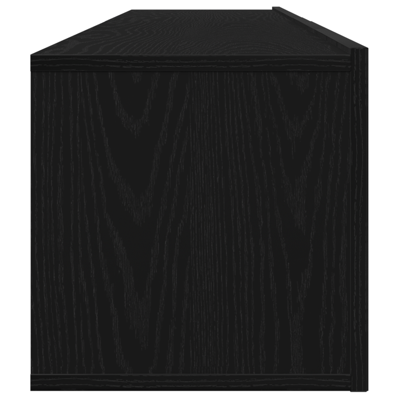 Casa si Gradina - Mobilier - Seturi de mobilier - Seturi living - Set de dulap TV 2 piese  Negru din lemn laminat - Infinity.ro