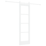 Casa si Gradina - Constructii - Usi interior, exterior si garaj - Usi interior - Usa Glisanta  cu Set de Accesorii Alb 61x198,5 cm Lemn Masiv de Pin - Infinity.ro