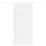 Casa si Gradina - Constructii - Usi interior, exterior si garaj - Usi interior - Usa Glisanta  cu Set Hardware Alb 93x202 cm Lemn Masiv Pin - Infinity.ro
