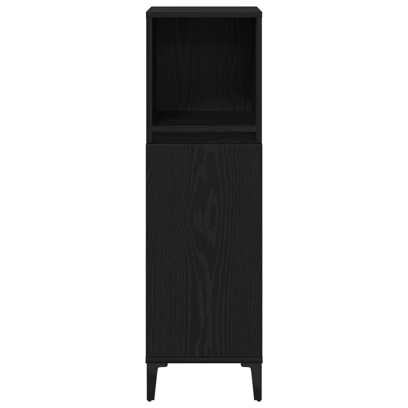 Casa si Gradina - Mobilier - Seturi de mobilier - Seturi baie - Set de mobila pentru baie de 3 piese, stejar negru, lemn prelucrat - Infinity.ro