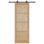 Casa si Gradina - Constructii - Usi interior, exterior si garaj - Usi interior - Usa glisanta  cu set de hardware 'ORKDAL'din lemn masiv de pin - Infinity.ro