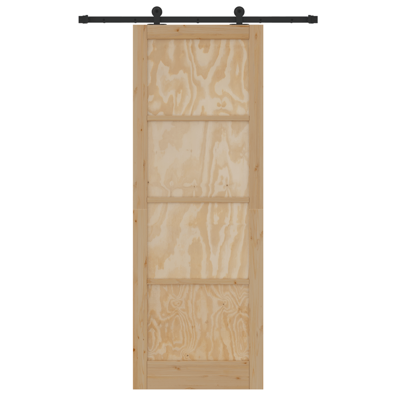 Casa si Gradina - Constructii - Usi interior, exterior si garaj - Usi interior - Usa glisanta  cu set de hardware 'ORKDAL'din lemn masiv de pin - Infinity.ro