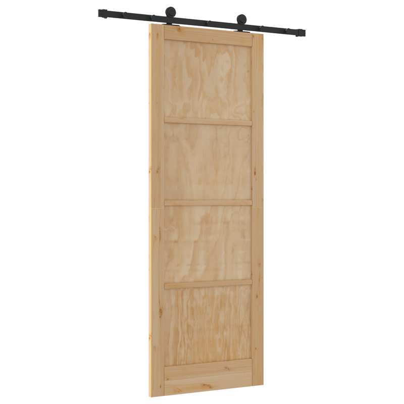 Casa si Gradina - Constructii - Usi interior, exterior si garaj - Usi interior - Usa glisanta  cu set de hardware 'ORKDAL'din lemn masiv de pin - Infinity.ro