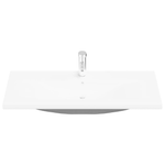 Casa si Gradina - Mobilier - Comode si corpuri - Masute de toaleta - Cabinet chiuveta cu bazin incorporat din lemn de stejar negru - Infinity.ro