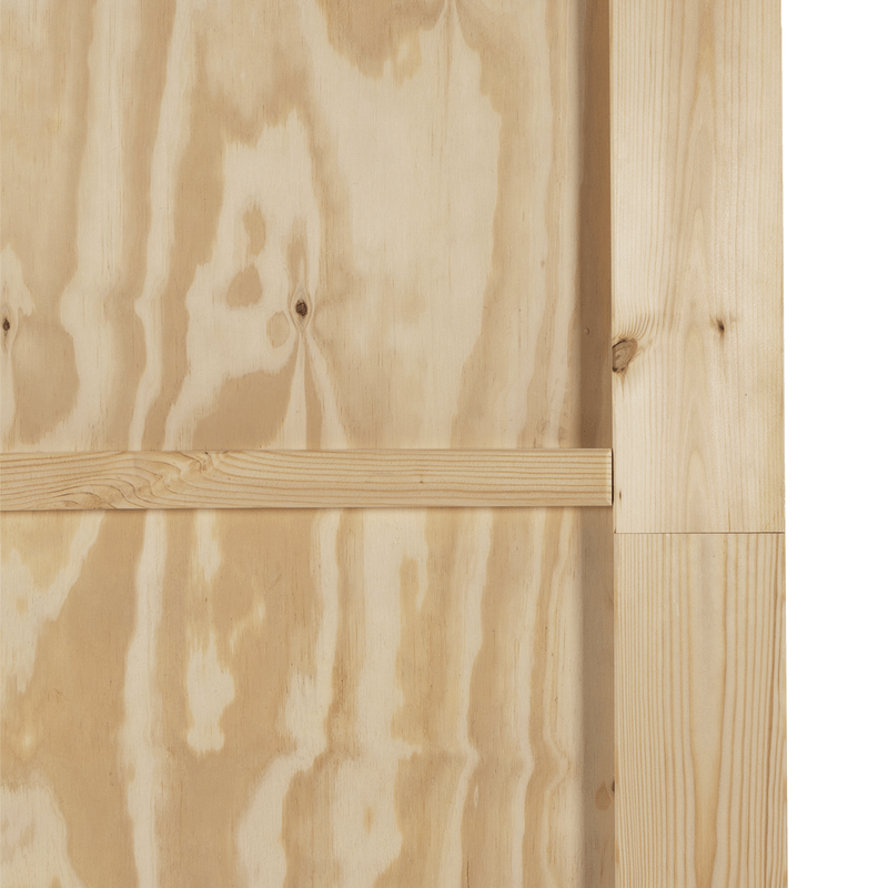 Casa si Gradina - Constructii - Usi interior, exterior si garaj - Usi garaj - Usa Glisanta  cu Set de Hardware 'ORKDAL'Lemn Masiv de Pin - Infinity.ro