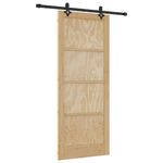 Casa si Gradina - Constructii - Usi interior, exterior si garaj - Usi interior - Usa glisanta cu set de accesorii 'ORKDAL'din lemn masiv de pin - Infinity.ro