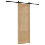 Casa si Gradina - Constructii - Usi interior, exterior si garaj - Usi interior - Usa Glisanta  cu Set Hardware 73.5x211 cm Lemn Masiv de Pin - Infinity.ro