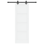 Casa si Gradina - Constructii - Usi interior, exterior si garaj - Usi interior - usa glisanta  cu set de accesorii 'ORKDAL'din lemn masiv de pin alb - Infinity.ro