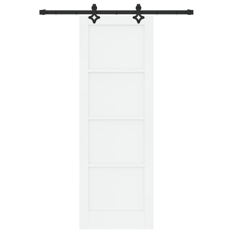 Casa si Gradina - Constructii - Usi interior, exterior si garaj - Usi interior - usa glisanta  cu set de accesorii 'ORKDAL'din lemn masiv de pin alb - Infinity.ro