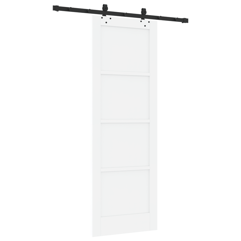Casa si Gradina - Constructii - Usi interior, exterior si garaj - Usi interior - usa glisanta  cu set de accesorii 'ORKDAL'din lemn masiv de pin alb - Infinity.ro