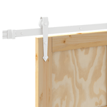 Casa si Gradina - Constructii - Usi interior, exterior si garaj - Usi garaj - Usa glisanta  cu set de accesorii 61x198.5 cm din lemn masiv de pin - Infinity.ro