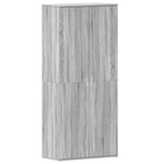 Casa si Gradina - Mobilier - Organizare si depozitare - Organizator incaltaminte - Cabinet Pantofi Gri Sonoma 80x39x180 cm Placa Aglomerata - Infinity.ro