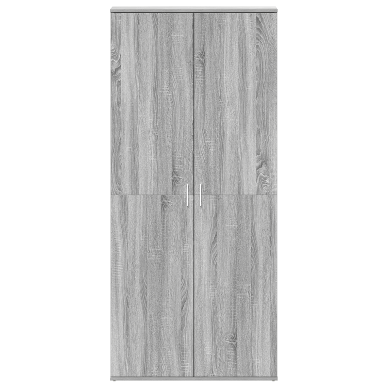 Casa si Gradina - Mobilier - Organizare si depozitare - Organizator incaltaminte - Cabinet Pantofi Gri Sonoma 80x39x180 cm Placa Aglomerata - Infinity.ro