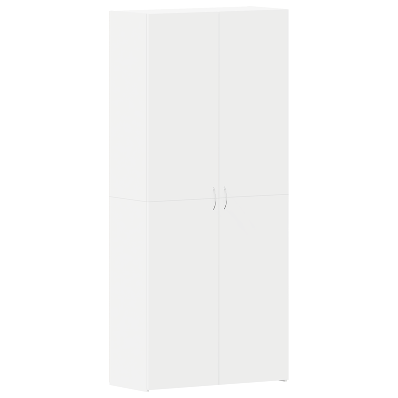 Casa si Gradina - Mobilier - Organizare si depozitare - Organizator incaltaminte - Dulap Pantofi Alb 80x35.5x180 cm Lemn Prelucrat - Infinity.ro