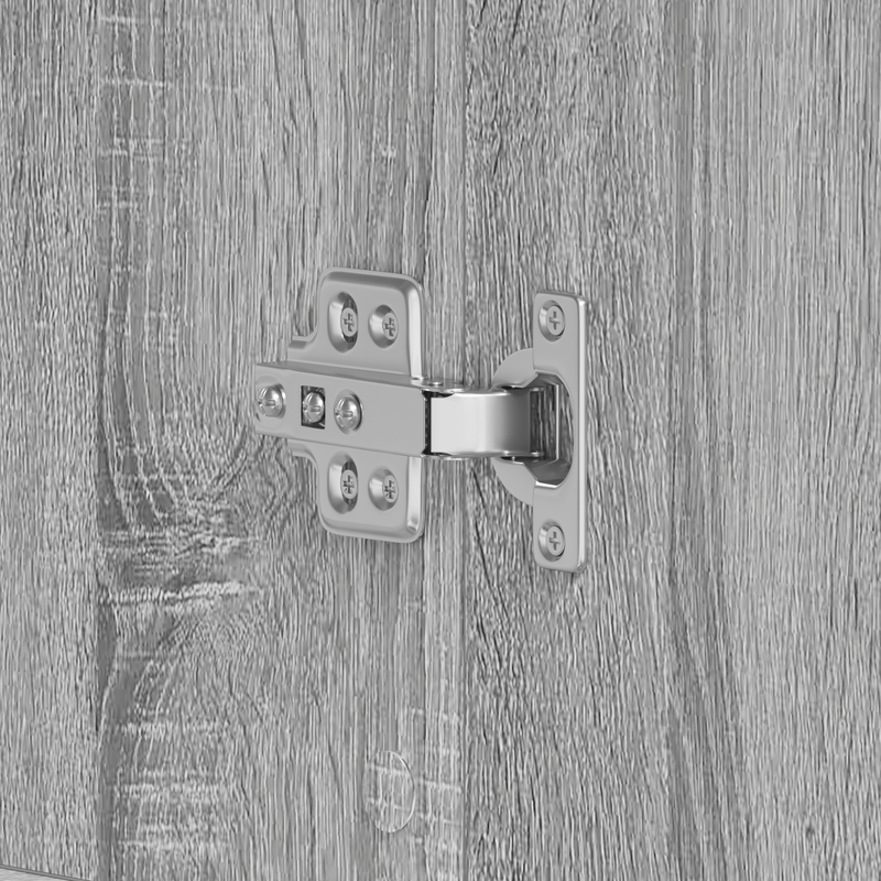 Casa si Gradina - Mobilier - Organizare si depozitare - Organizator incaltaminte - Cabinet Pantofi Gri Sonoma 80x39x180 cm Placa Aglomerata - Infinity.ro