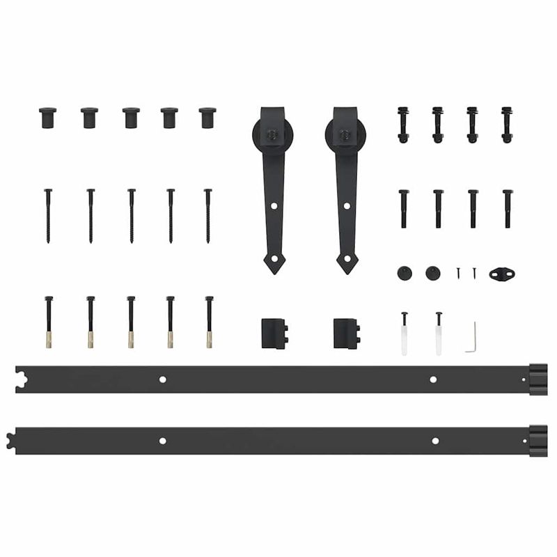 Casa si Gradina - Constructii - Usi interior, exterior si garaj - Usi interior - Usa glisanta  cu set de hardware 'ORKDAL'Lemn masiv de Pin - Infinity.ro