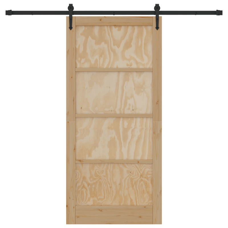 Casa si Gradina - Constructii - Usi interior, exterior si garaj - Usi interior - Usa glisanta  cu set de hardware 'ORKDAL'din lemn masiv de pin - Infinity.ro