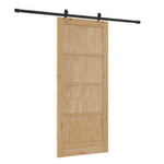 Casa si Gradina - Constructii - Usi interior, exterior si garaj - Usi interior - Usa glisanta cu set de accesorii 'ORKDAL'din lemn masiv de pin - Infinity.ro