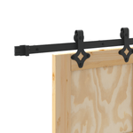 Casa si Gradina - Constructii - Usi interior, exterior si garaj - Usi interior - Usa glisanta cu set de accesorii 'ORKDAL'din lemn masiv de pin - Infinity.ro